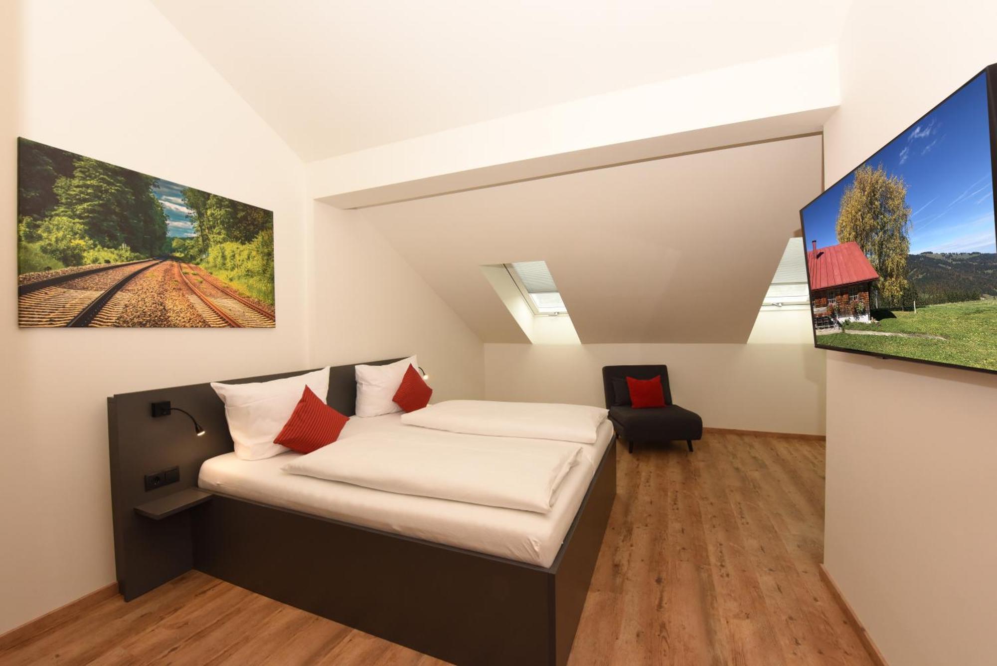 Hotel Am Gleis 1 Зонтхофен Экстерьер фото